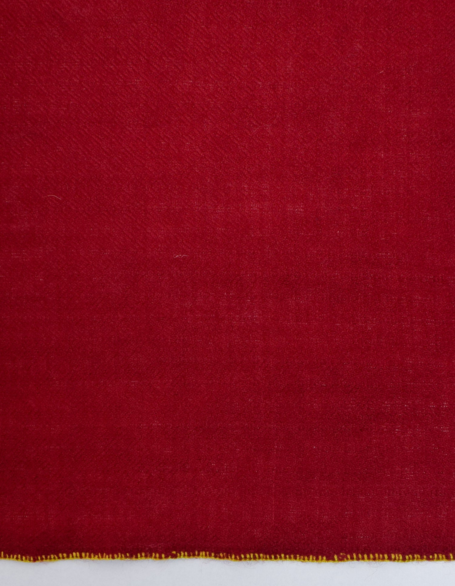 Deep Maroon Handwoven Border Palla Embroidered Cashmere Pashmina Stole - Kashmir Box