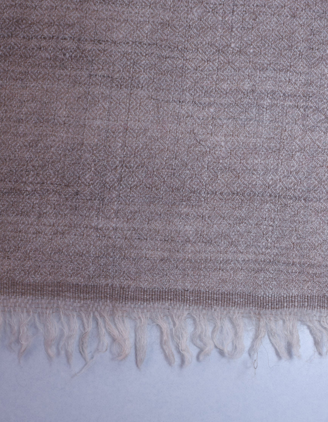 Modern Stripes Handwoven Multicolour Sozni Embroidered Cashmere Pashmina Stole - Kashmir Box