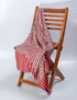Modern Multi-Pattern Check Handwoven Embroidered Cashmere Pashmina Stole - Kashmir Box
