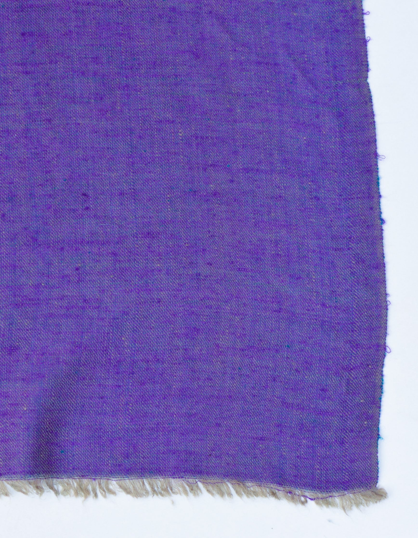 Sea Purple Handwoven Reversible Cashmere Pashmina Shawl