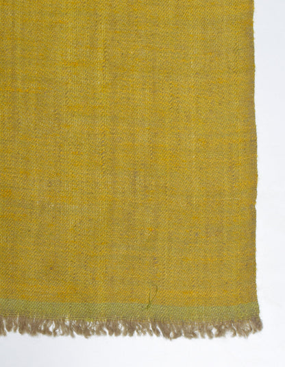 Dual Green Handwoven Reversible Cashmere Pashmina Shawl