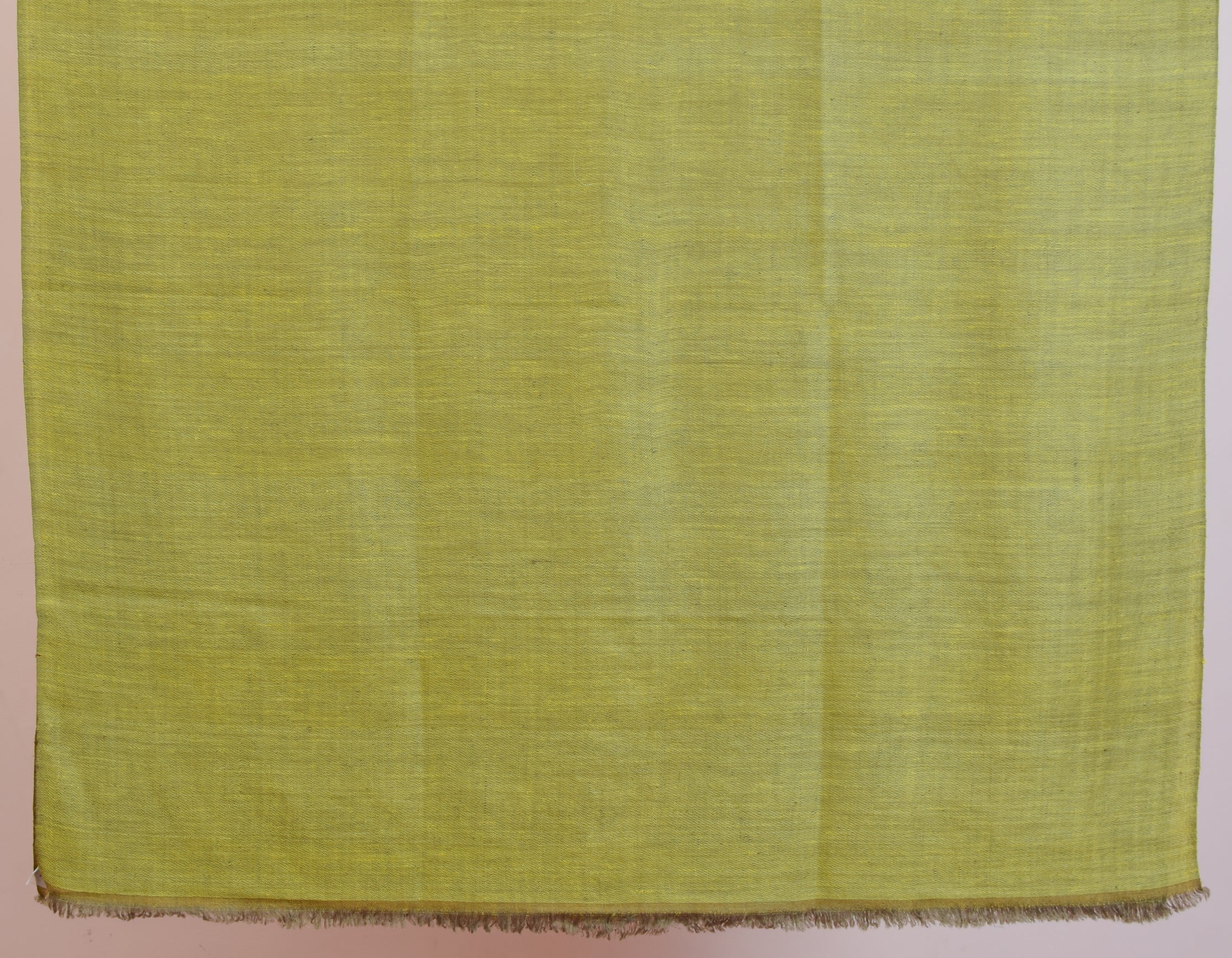 Crayon Gold Handwoven Reversible Cashmere Pashmina Shawl - Kashmir Box