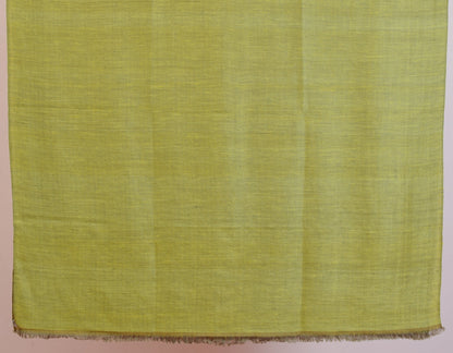 Crayon Gold Handwoven Reversible Cashmere Pashmina Shawl - Kashmir Box
