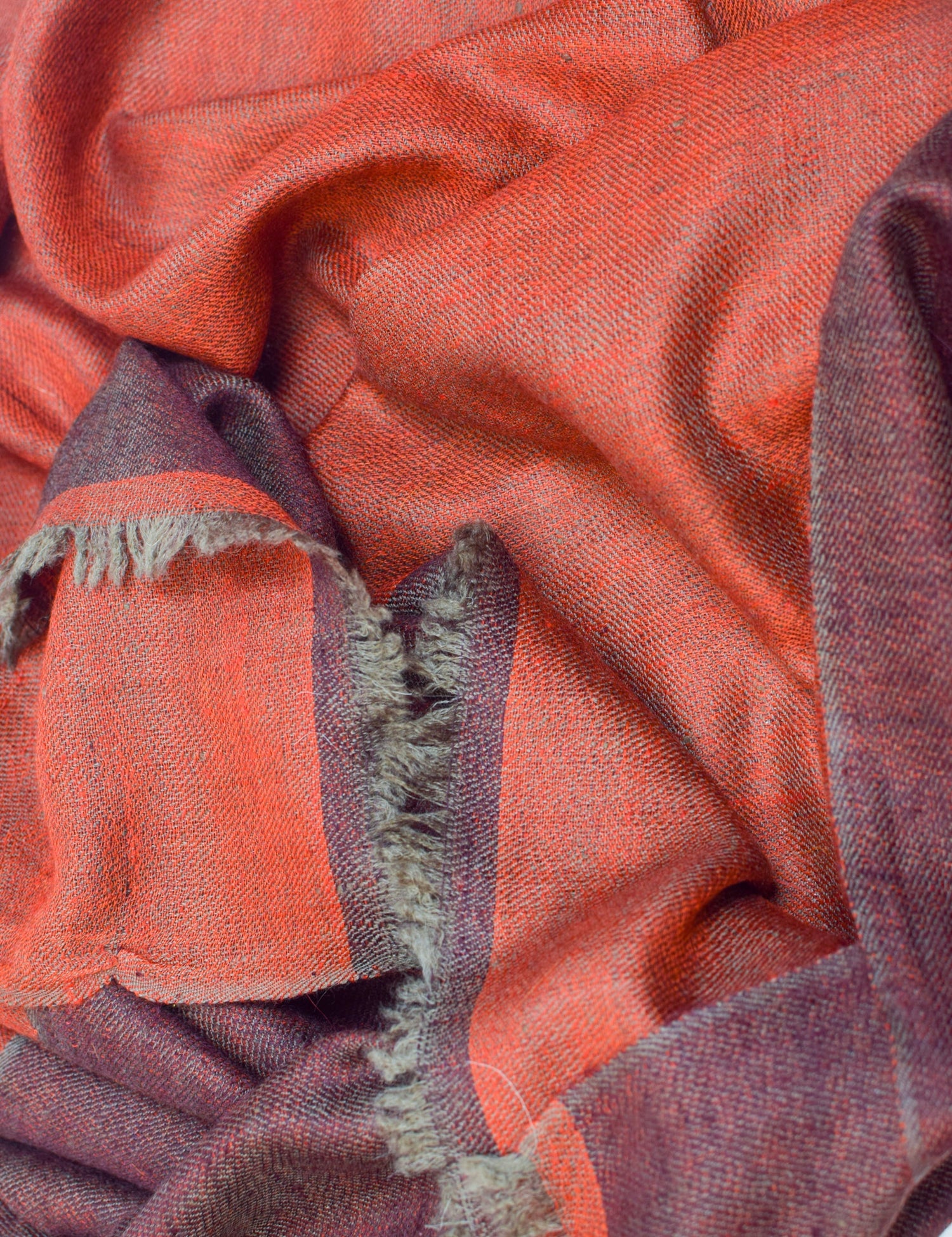 Tuscan Neon Handwoven Reversible Cashmere Pashmina Shawl - Kashmir Box