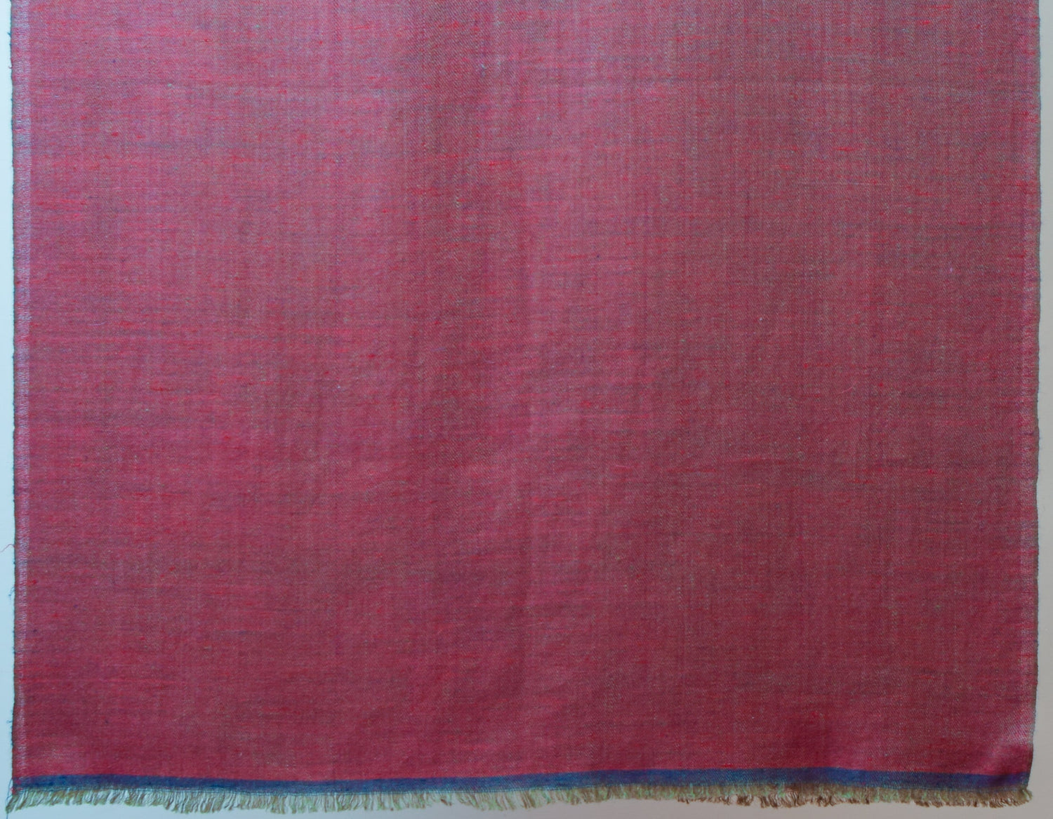 Maroon Berry Handwoven Reversible Cashmere Pashmina Shawl - Kashmir Box