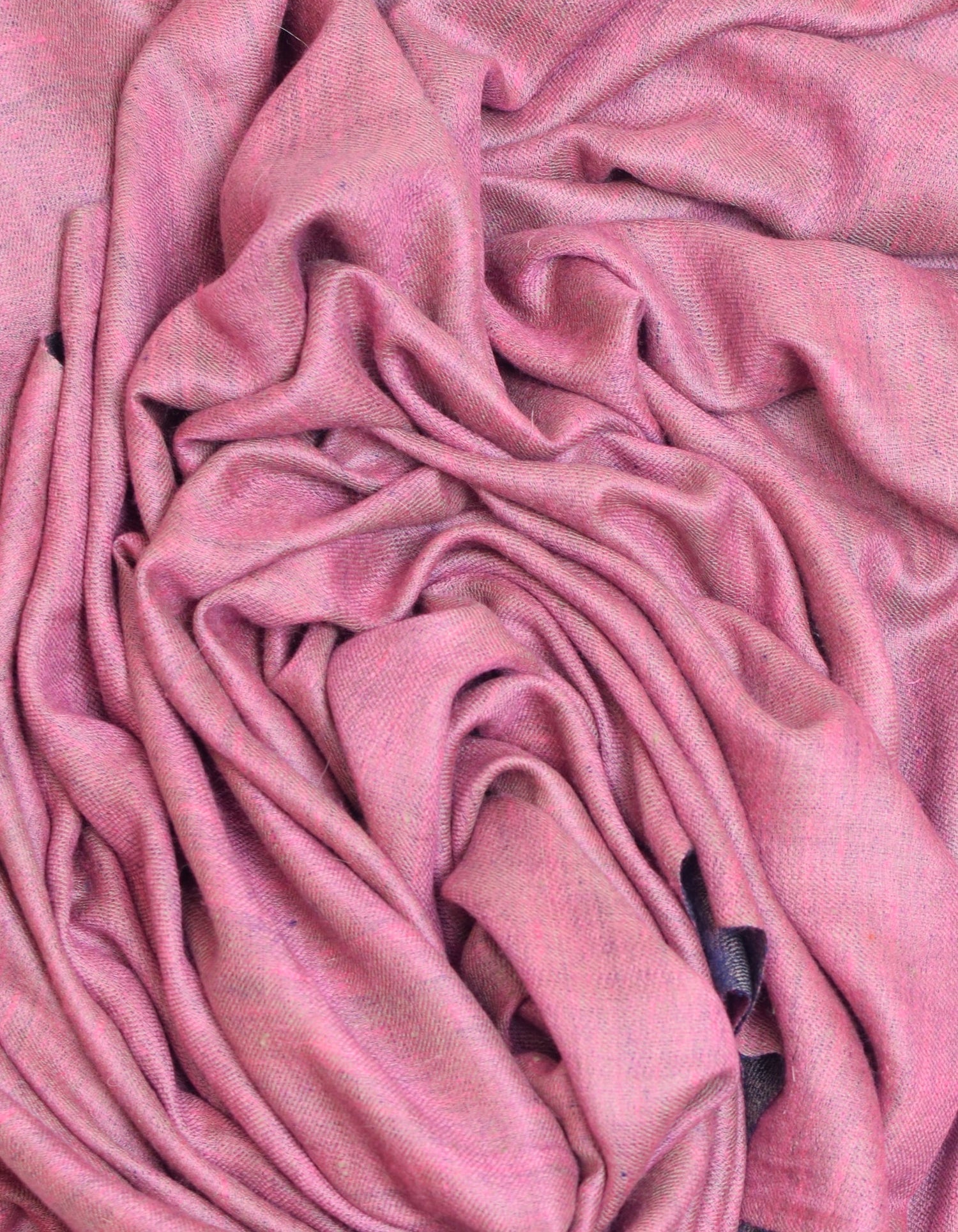 Orchid Blue Handwoven Reversible Cashmere Pashmina Shawl - Kashmir Box