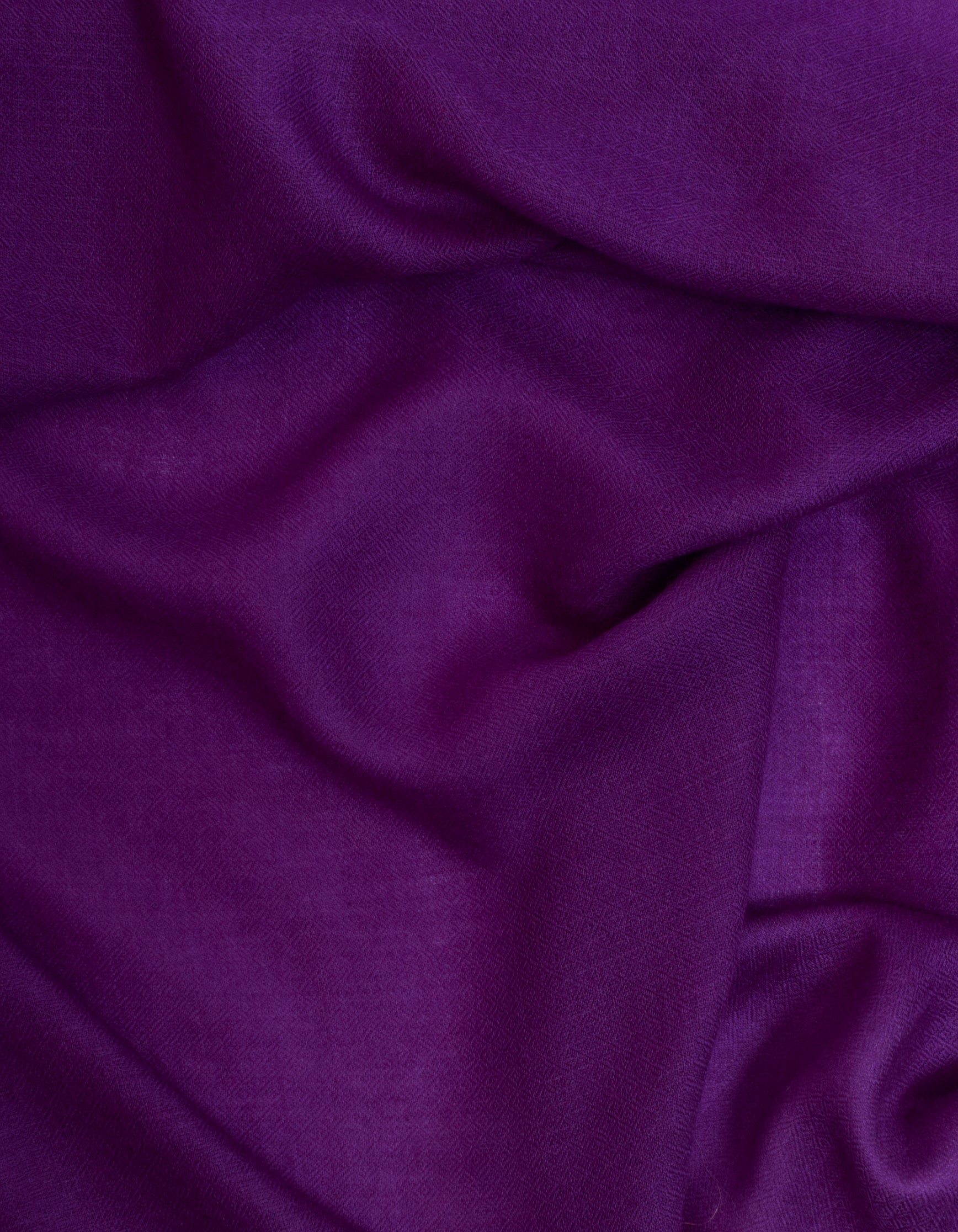 Royal Purple Handwoven Sozni Border Embroidered Cashmere Pashmina Shawl - Kashmir Box