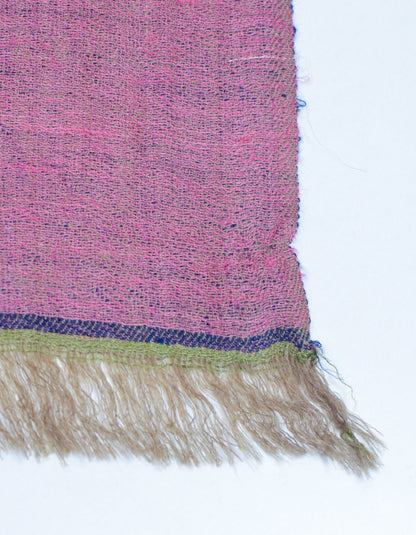 Orchid Blue Handwoven Reversible Cashmere Pashmina Shawl - Kashmir Box