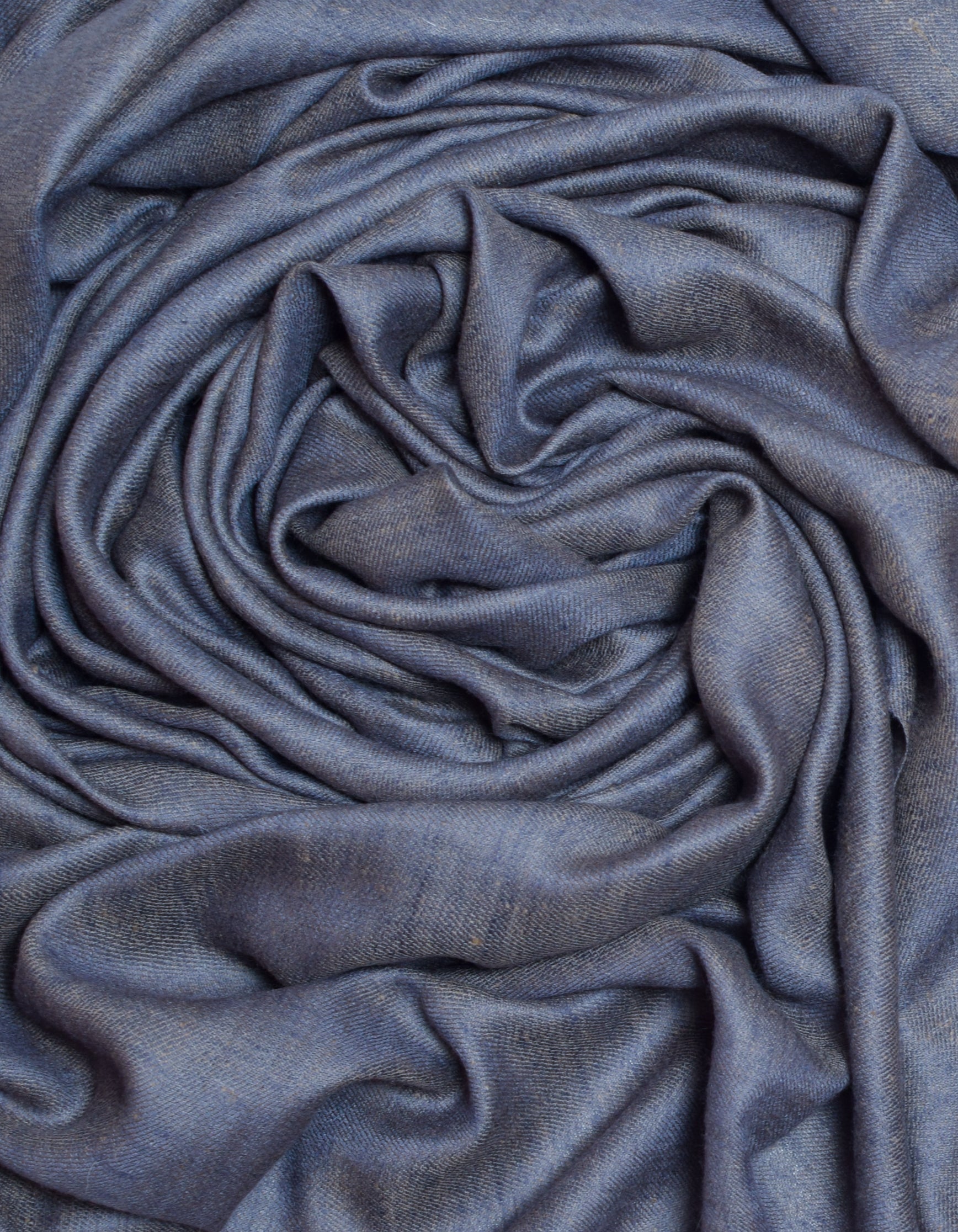 Dual Grey Handwoven Reversible Cashmere Pashmina Shawl