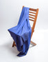 Dual Blue Handwoven Reversible Cashmere Pashmina Shawl - Kashmir Box