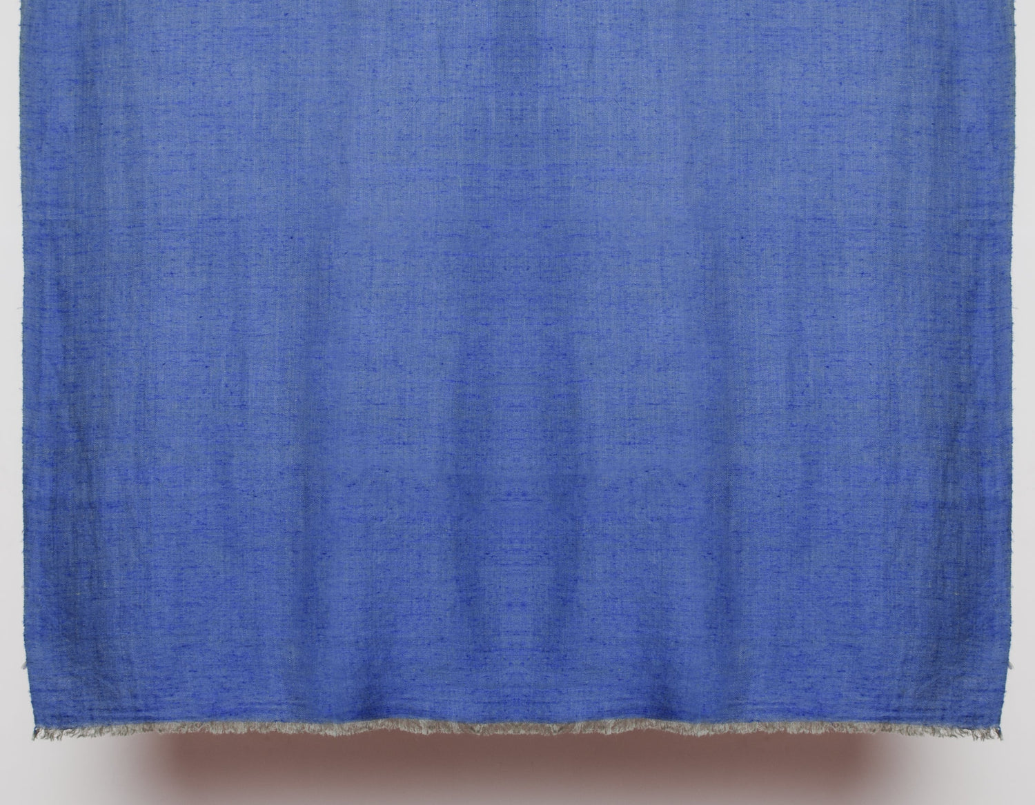 Dual Blue Handwoven Reversible Cashmere Pashmina Shawl - Kashmir Box