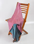 Eastern Pink Handwoven Reversible Cashmere Pashmina Shawl - Kashmir Box