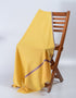 Sunshine Yellow Handwoven Sozni Embroidered Cashmere Pashmina Shawl - Kashmir Box