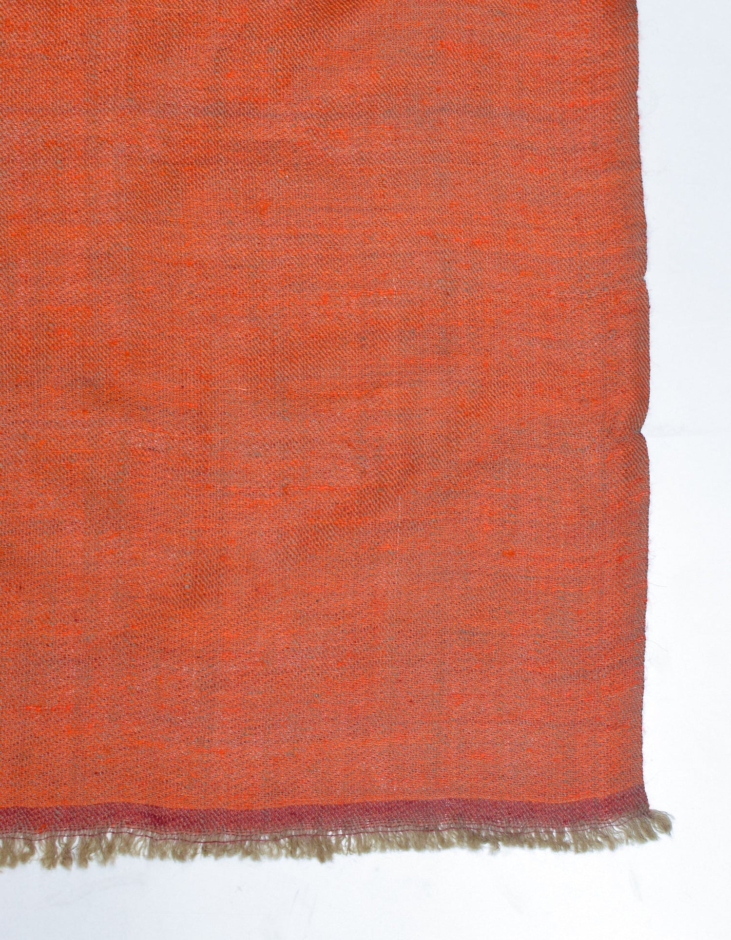 Persian Apricot Handwoven Reversible Cashmere Pashmina Shawl - Kashmir Box
