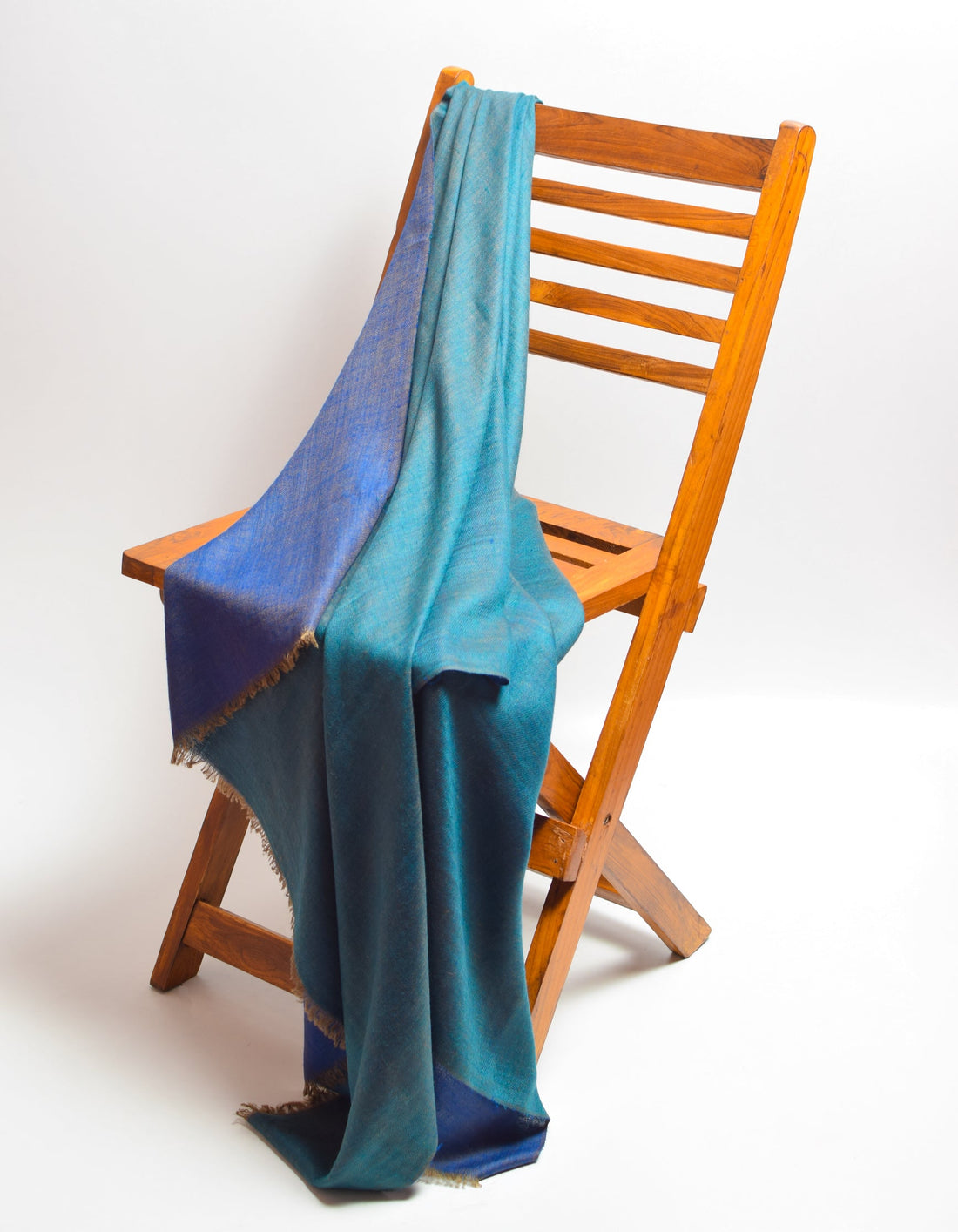 Sea Grape Handwoven Reversible Cashmere Pashmina Stole