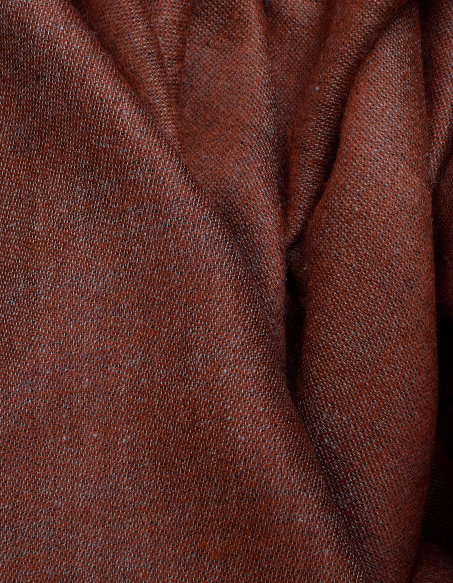 Redwood Brown Handwoven Sozni Embroidered Cashmere Pashmina Shawl - Kashmir Box