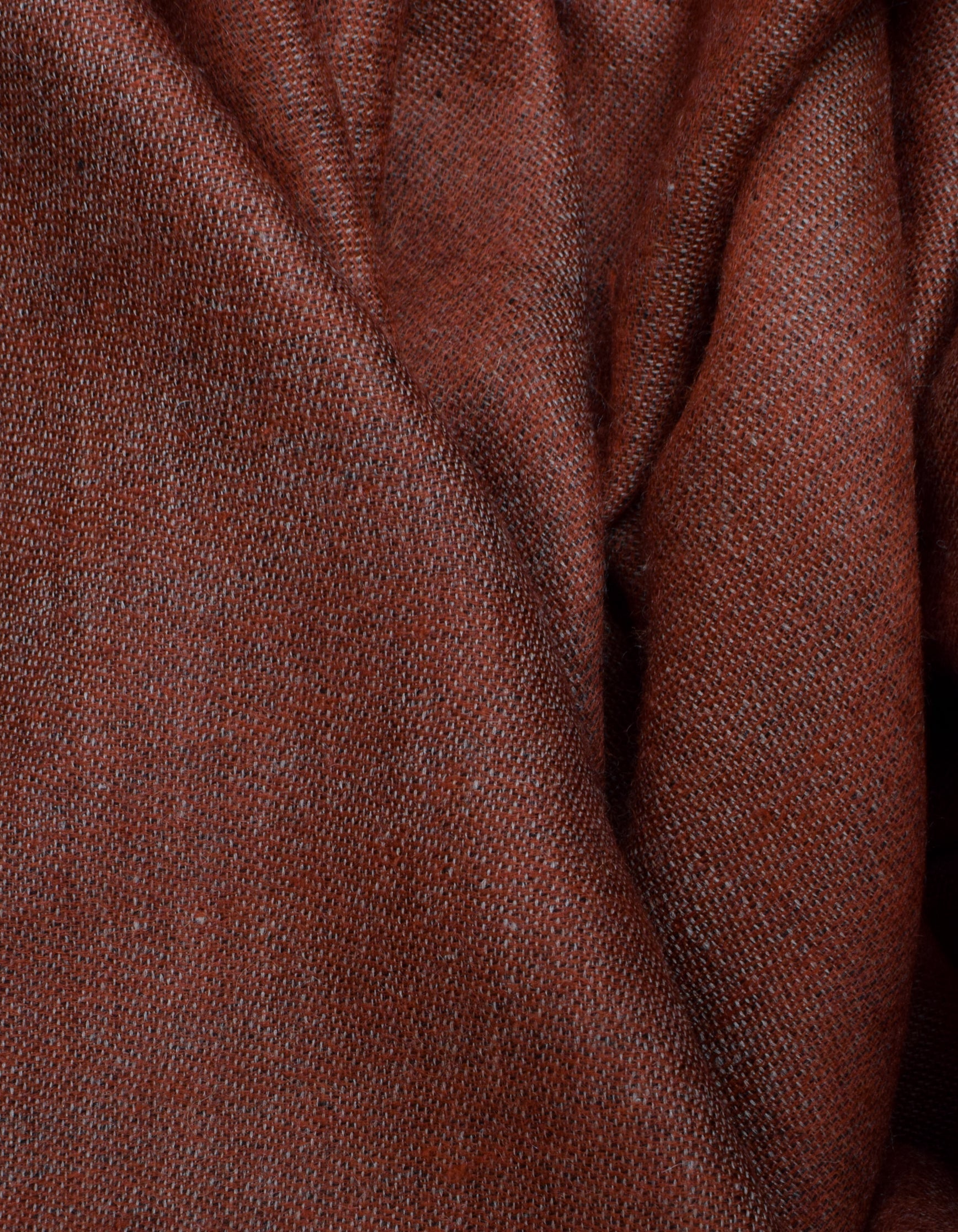 Redwood Brown Handwoven Sozni Embroidered Cashmere Pashmina Shawl - Kashmir Box