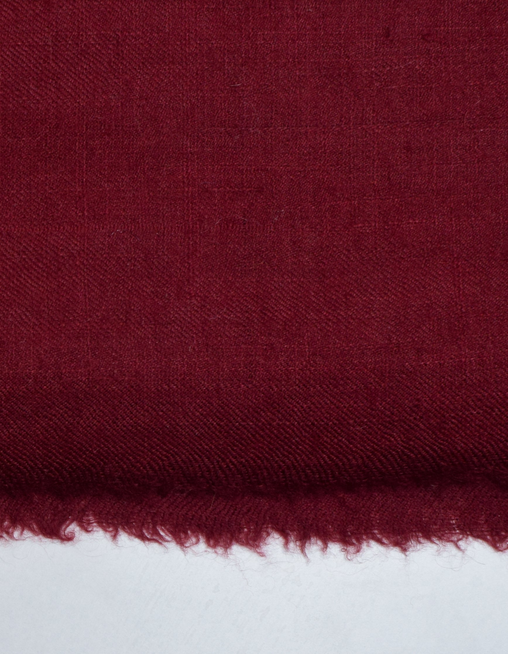 Deep Maroon Handwoven Sozni Jaali Embroidered Cashmere Pashmina Shawl