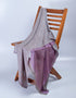 Saffron Grey Handwoven Reversible Cashmere Pashmina Stole - Kashmir Box