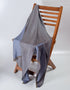 Kashmir Grey Handwoven Reversible Cashmere Pashmina Shawl - Kashmir Box