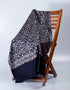 Classic Black Handwoven Coloured Sozni Jaali Embroidered Cashmere Pashmina Stole - Kashmir Box