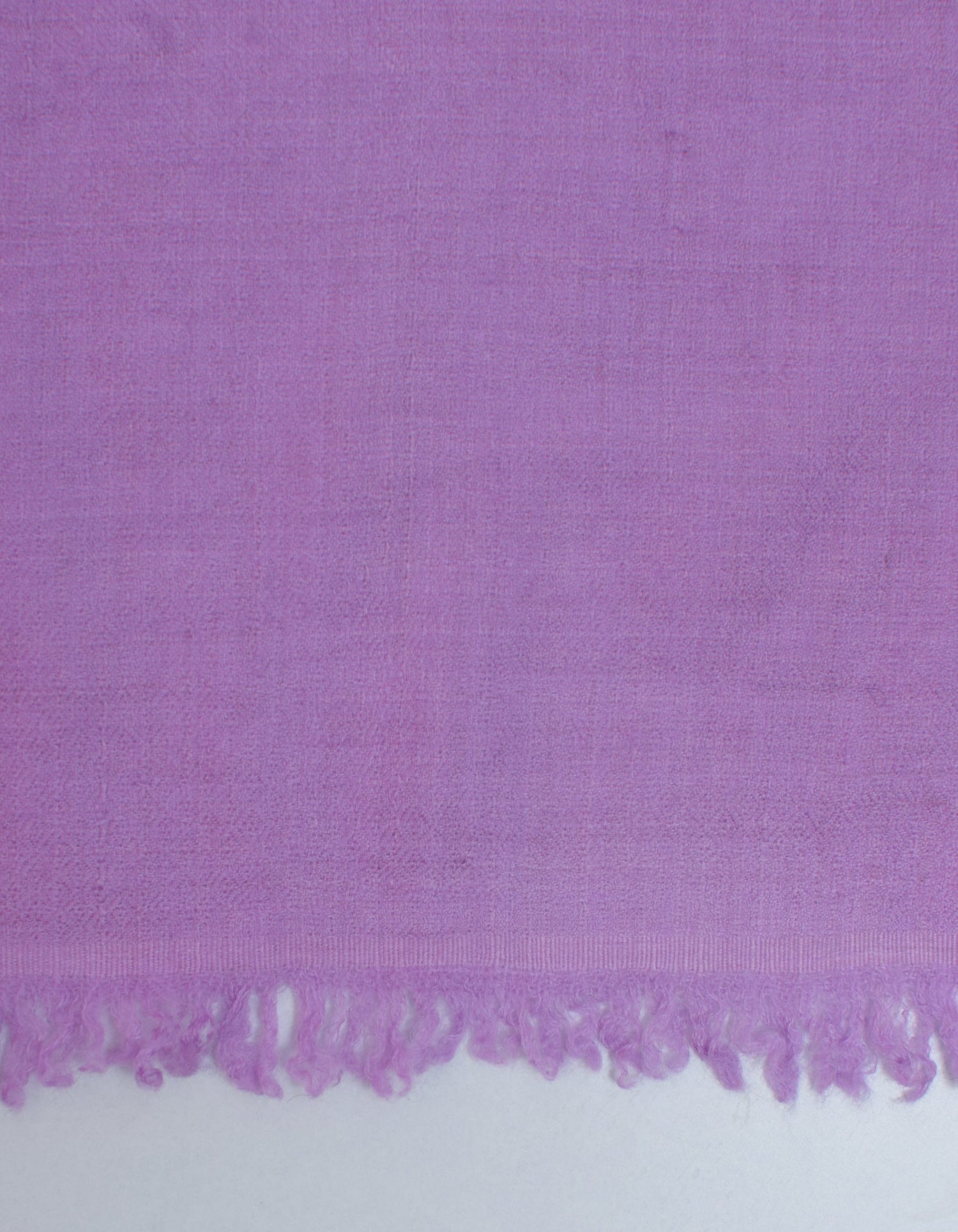 Lavender Handwoven Sozni Border Embroidered Cashmere Pashmina Stole