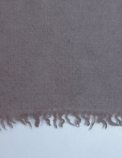 Davy Grey  Handwoven Sozni Palla Embroidered Cashmere Pashmina Stole - Kashmir Box