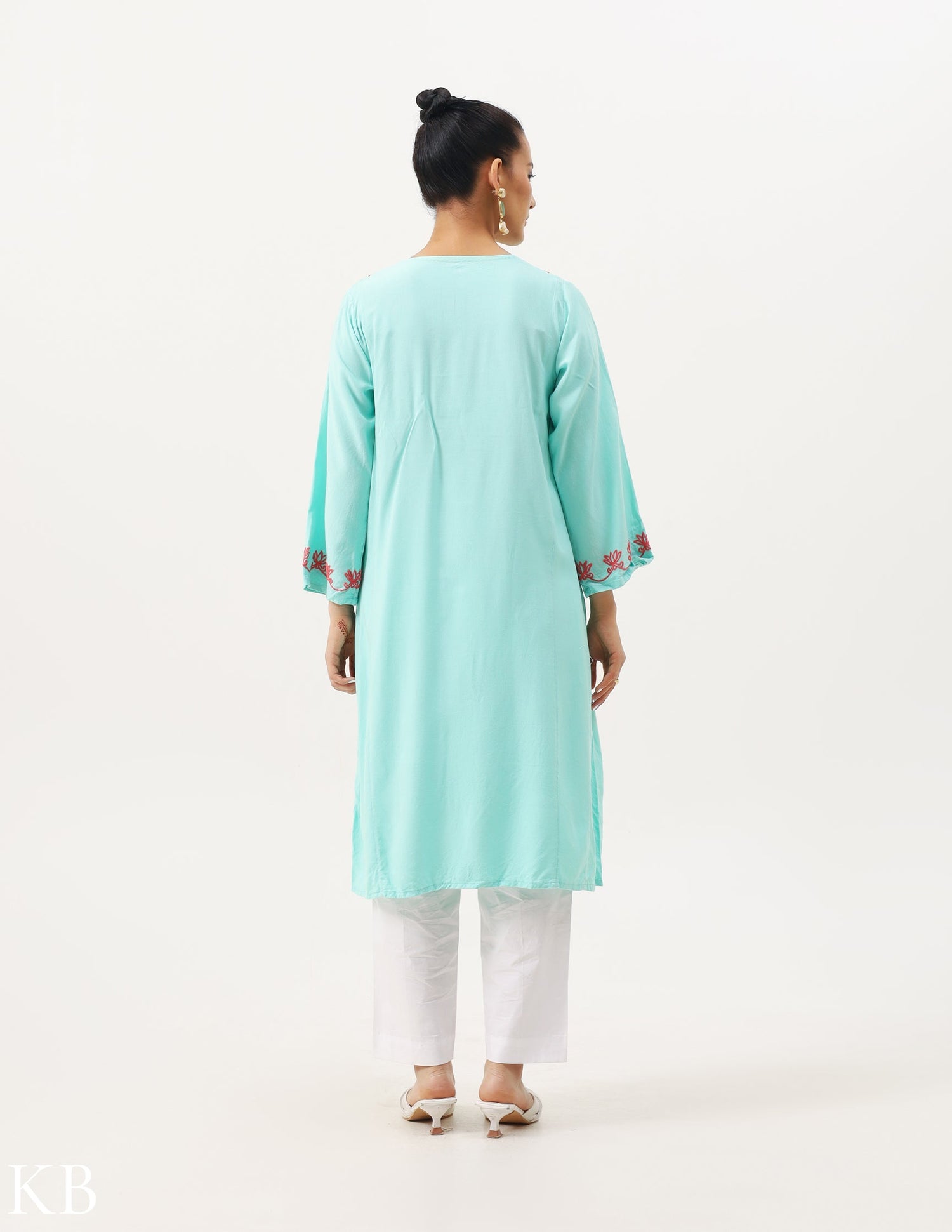 Panelled Kurta Set - Kashmir Box