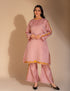 Nazakat Aari Embroidered Silk Cordset - Kashmir Box