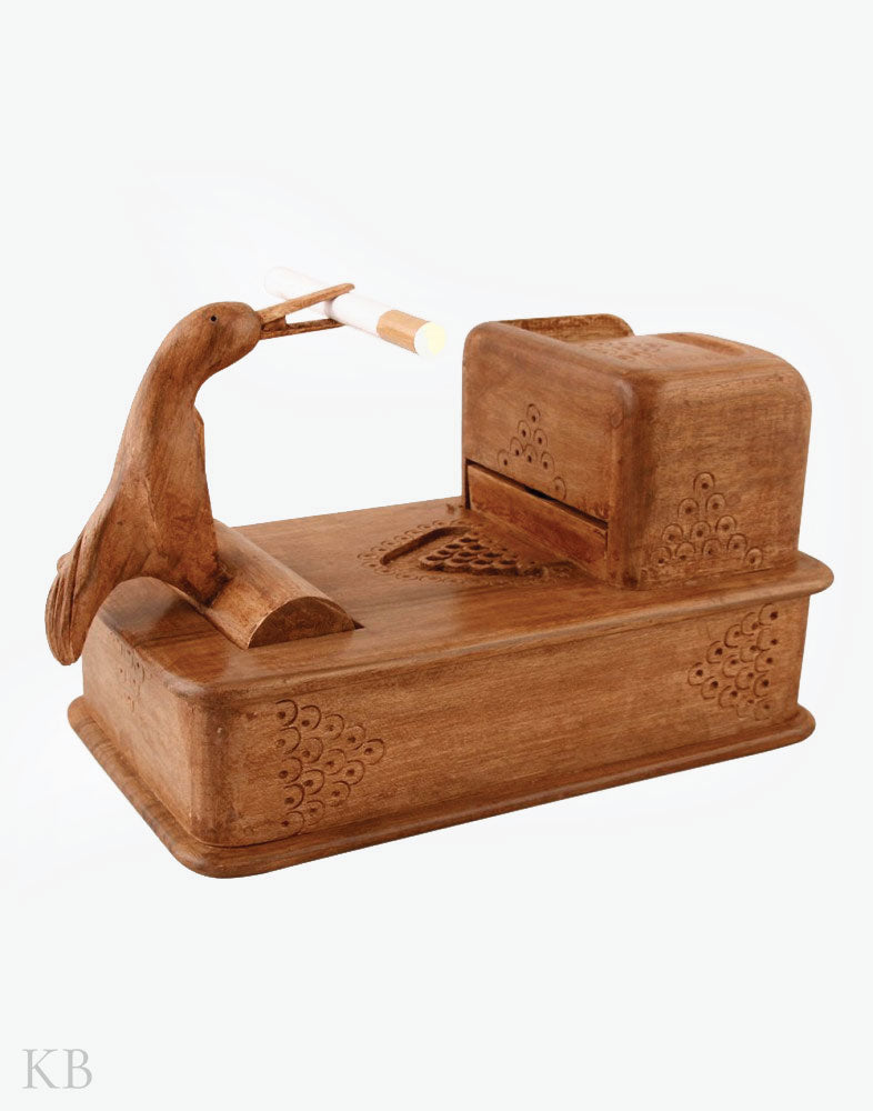 Walnut Wood Cigarette Picker - Kashmir Box