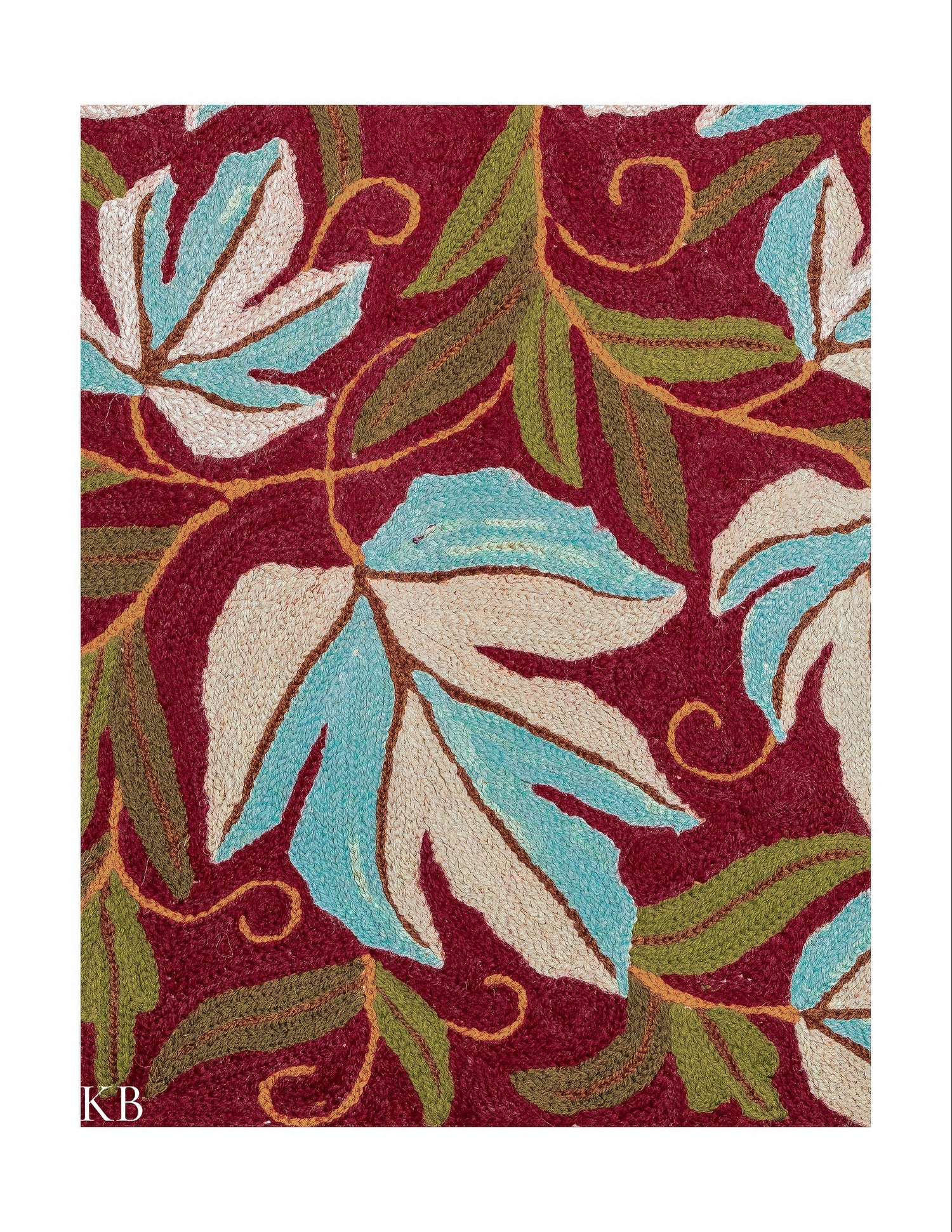 Diwan-e-Khas Chinar Charm Kashmiri Rug