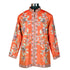 Kashmiri Orange Short Silk Jacket - KashmirBox.com