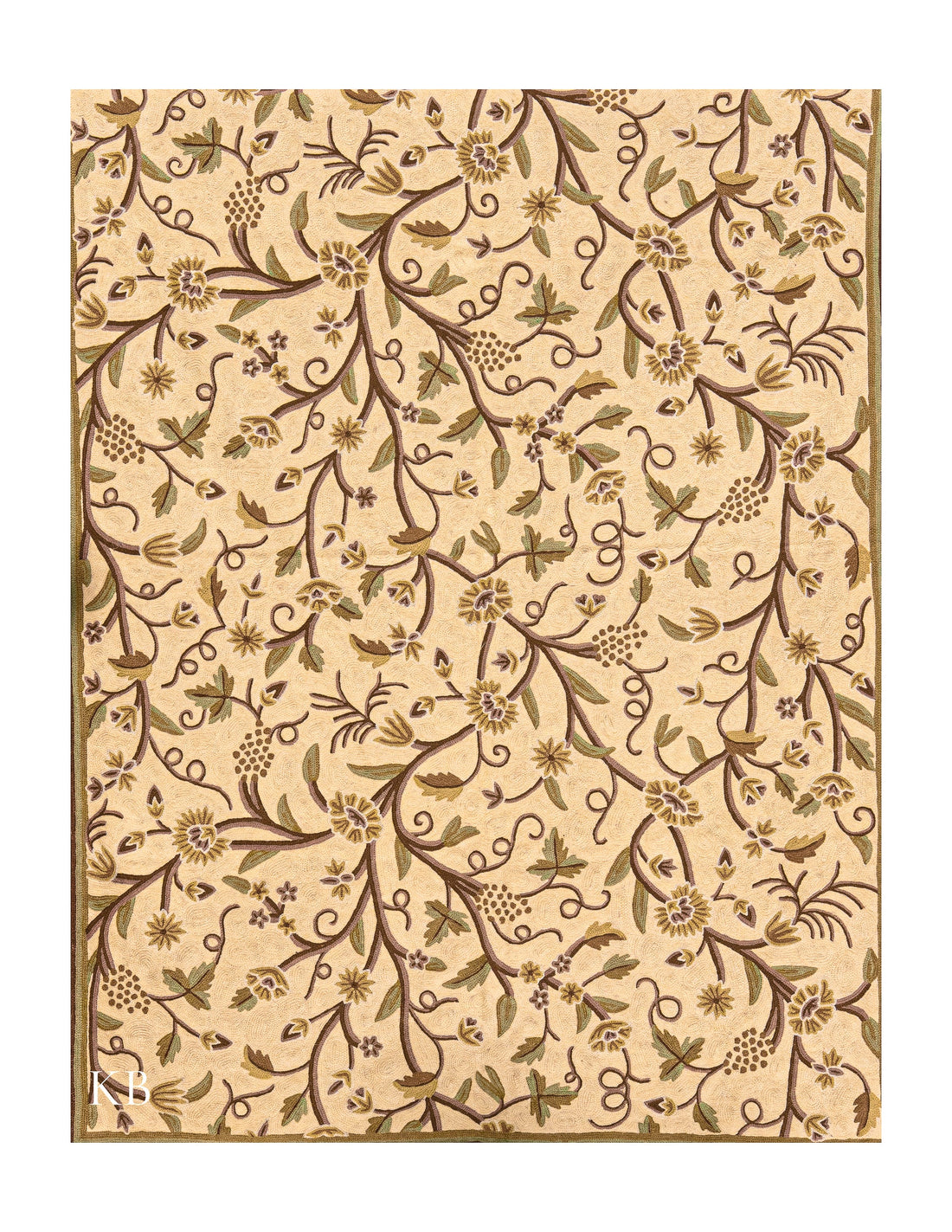 Diwan-e-Khas Mughal Dach Kashmiri Rug