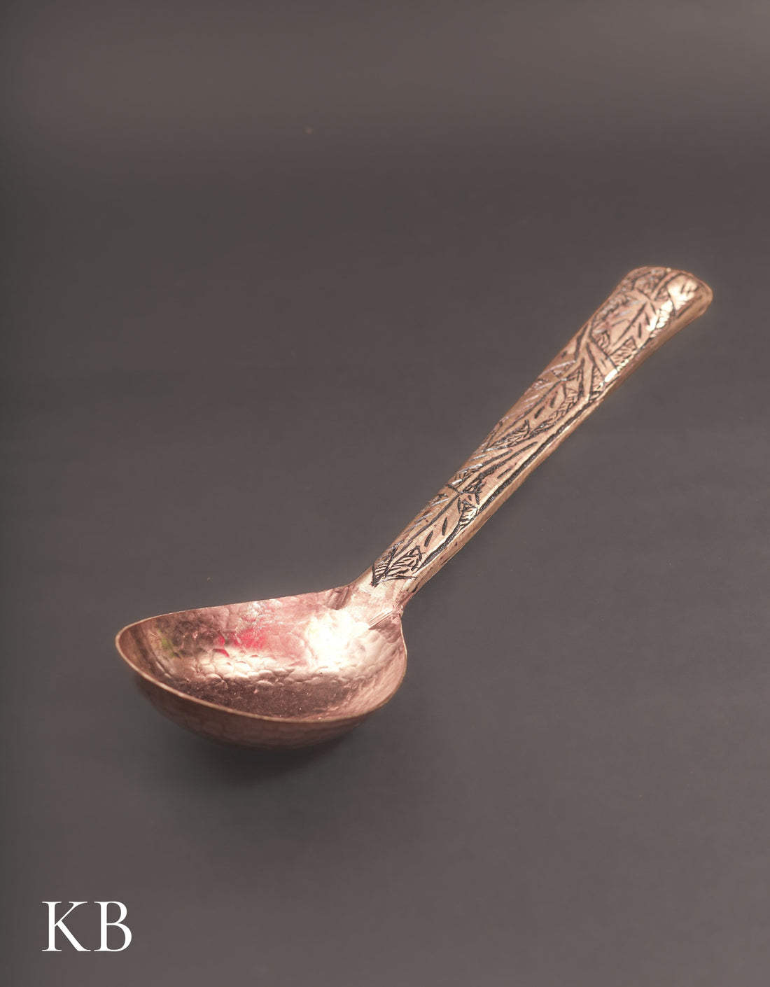 Kashmiri Copperware Serving Spoon – Artisan-Made | Handcrafted Heritage