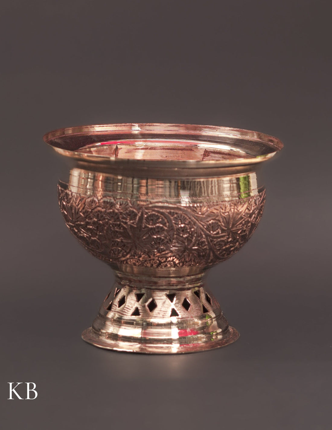 Kashmiri Copperware Bowl | Artisan-Made | Handcrafted Heritage