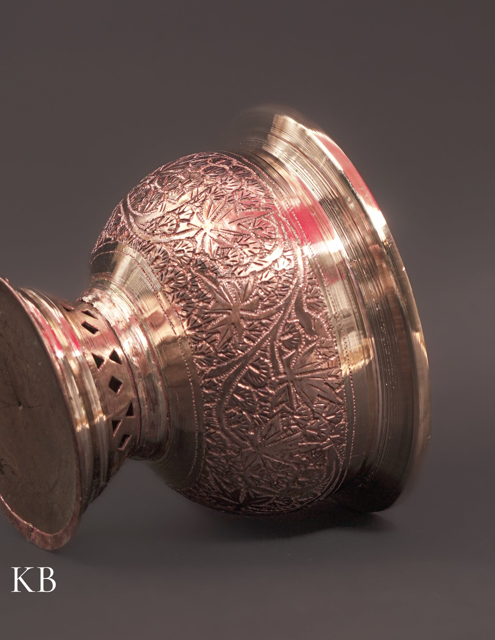 Kashmiri Copperware Bowl | Artisan-Made | Handcrafted Heritage