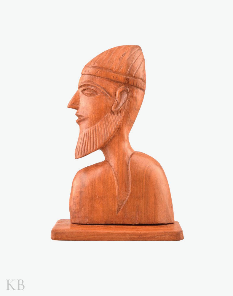 Walnut Wood Farmer Couple - Kashmir Box