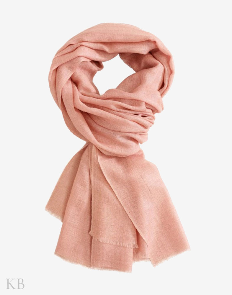 Wheatish Cashmere Pashmina Stole - KashmirBox.com