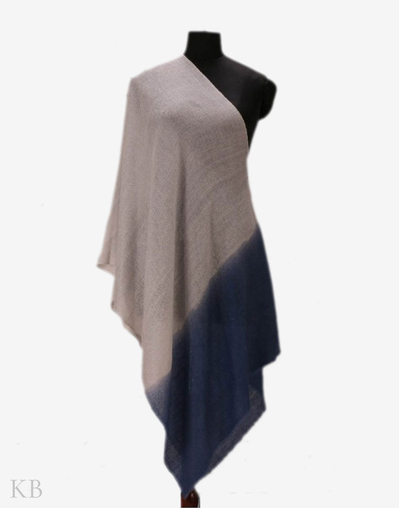 Gray Berry Pure Pashmina Stole - KashmirBox.com