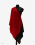 Cherry Black Pure Pashmina Stole - KashmirBox.com