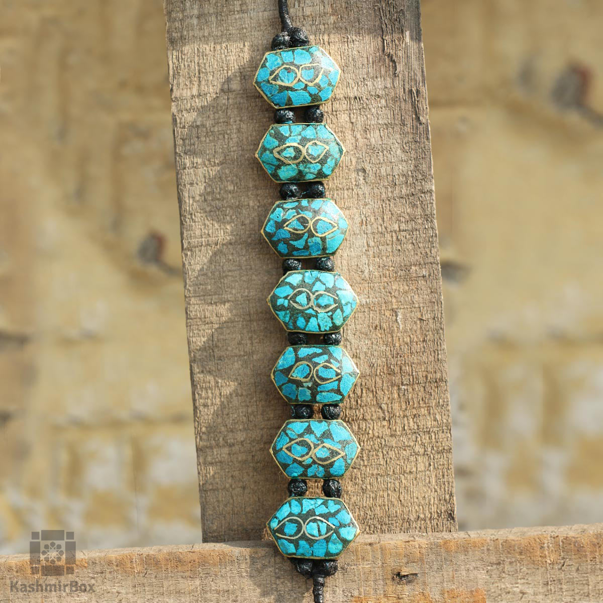 Ferozi Handcrafted Bracelet - KashmirBox.com