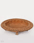 Handcrafted Narcissus Engraved Walnut Wood Bowl - Kashmir Box