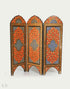 Three Panel Medium Room Divider Screen - Kashmir Box