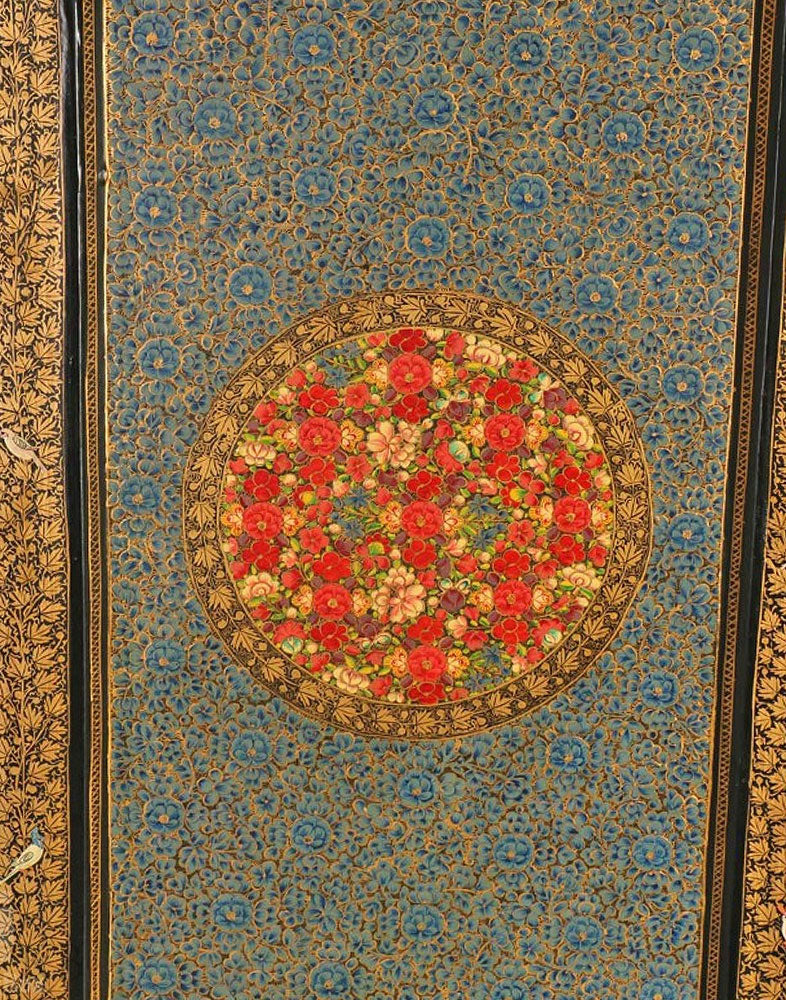 Three Panel Medium Room Divider Screen - Kashmir Box