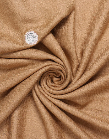 GI Certified Tanned Solid Cashmere Pashmina Stole - Kashmir Box