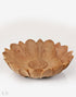 Lotus Walnut Wood Carved Bowl - Kashmir Box