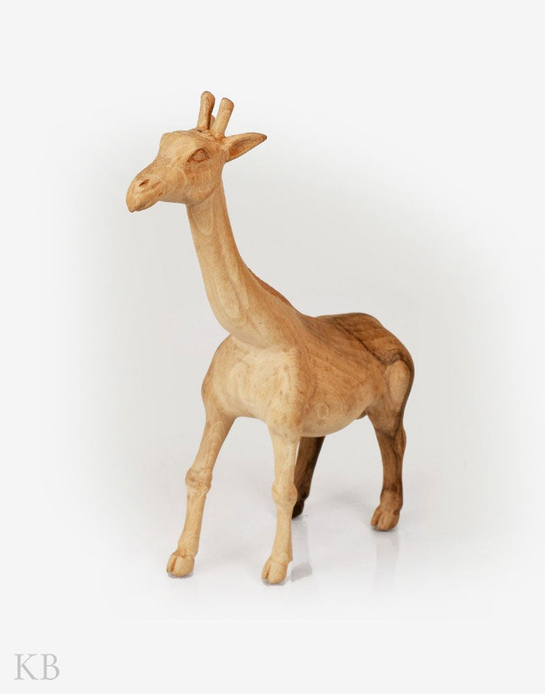 Walnut Wood Handmade Decorative Giraffe - Kashmir Box