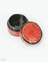 Orange Ruby Round Shaped Paper Mache Ring Case - Kashmir Box