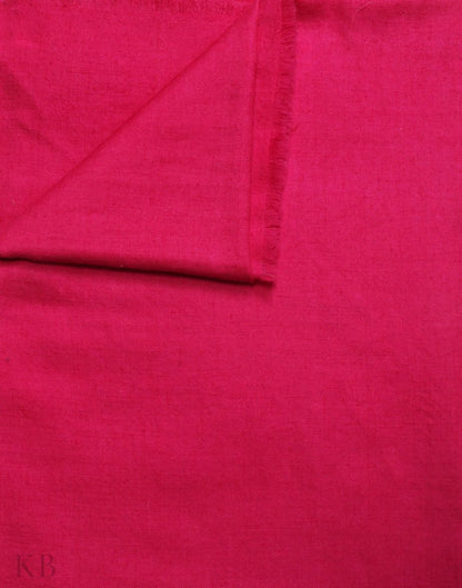 Hot Pink Solid Cashmere Pashmina Shawl - Kashmir Box