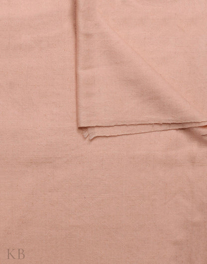 Mute Peach Solid Cashmere Pashmina Shawl - Kashmir Box